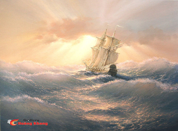 Tranh Thuyền Bườm